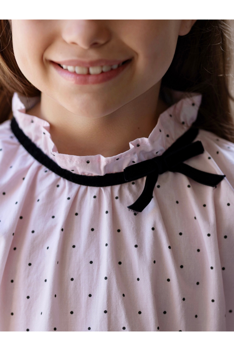 Sweet Elegance Swiss Dot Dress, Alternate, color, Pink