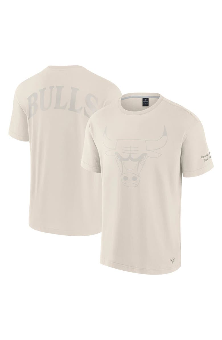 FANATICS Men's Fanatics Cream Chicago Bulls Elements Iconic T-Shirt, Main, color, Cream