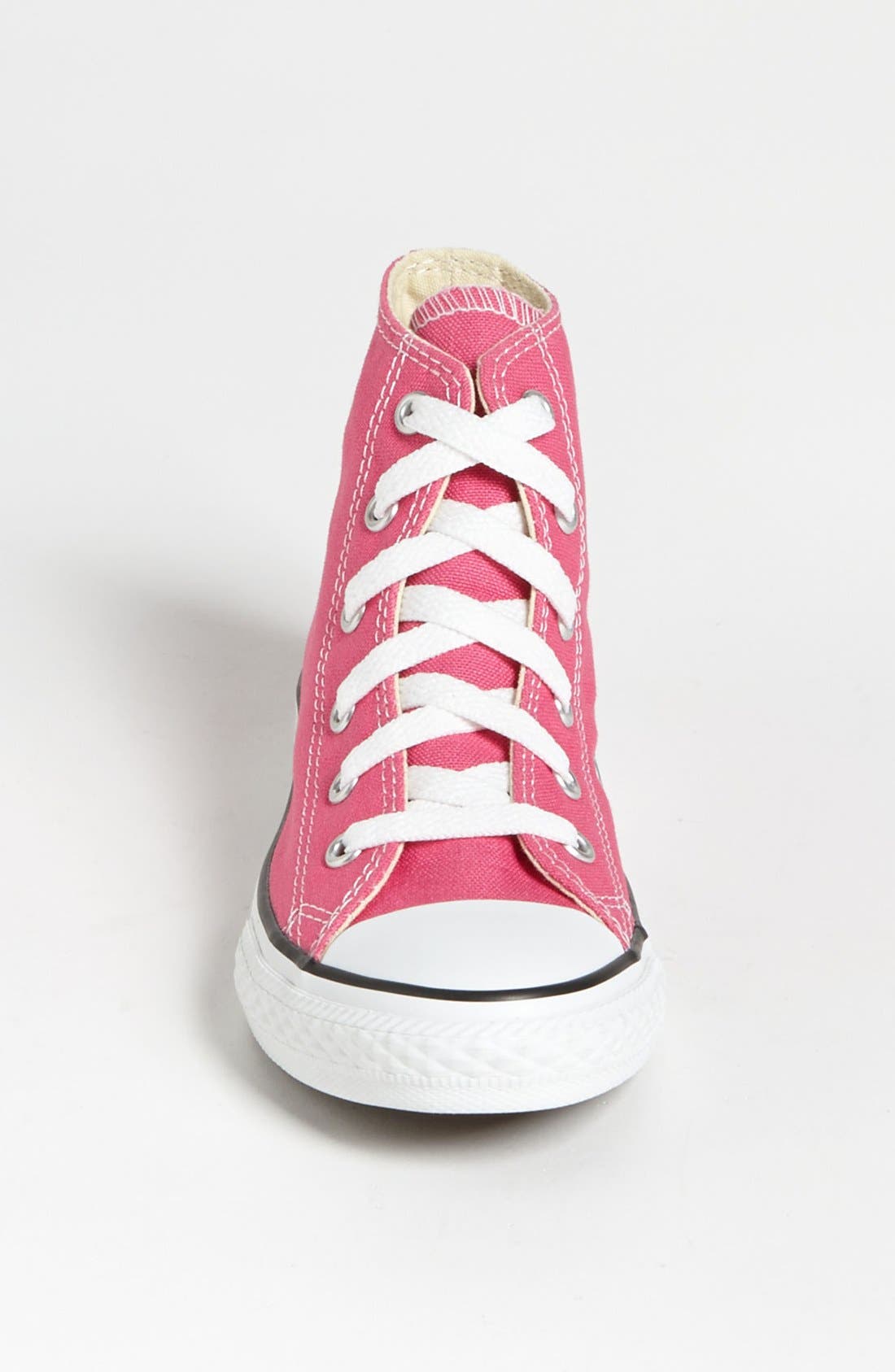 Chuck Taylor® High Top Sneaker, Alternate, color, CARMINE ROSE