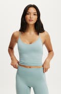 COTTON ON BODY Women's Active Ultra Soft Scoop Racer Back Tank
