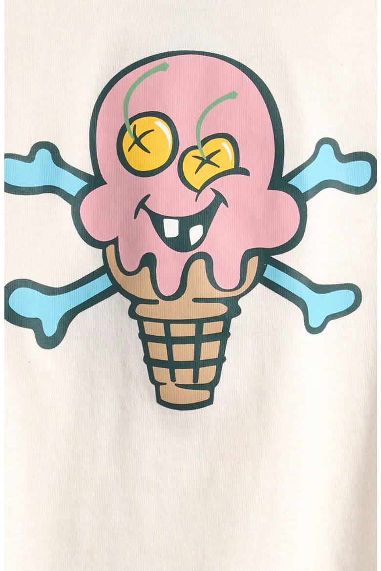 Kids' Sorbet Cotton Graphic T-Shirt, Alternate, color, WHISPER WHITE
