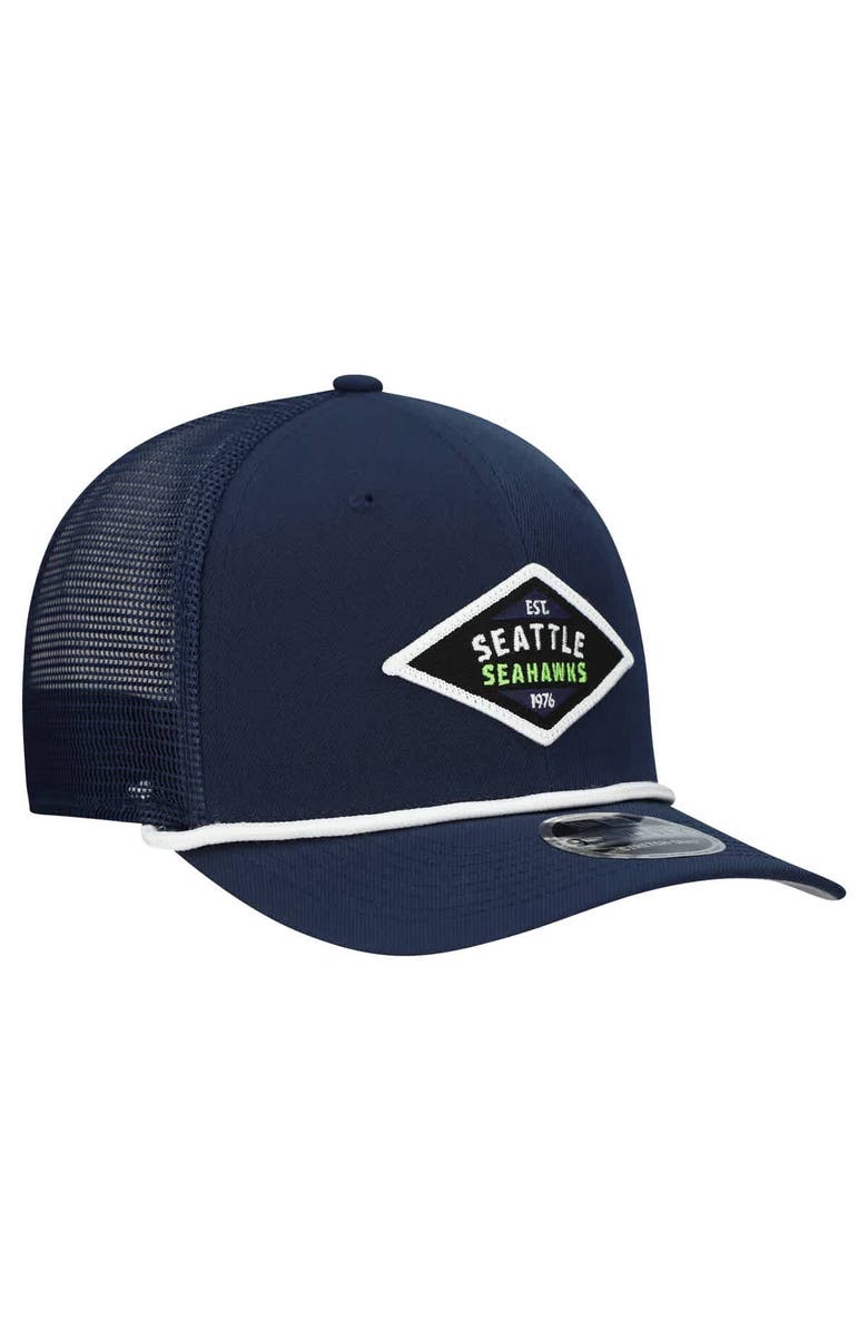 New Era Men's New Era  College Navy Seattle Seahawks Team 9SEVENTY Adjustable Hat, Alternate, color, College Navy