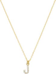 Set & Stones Gemma Initial Necklace