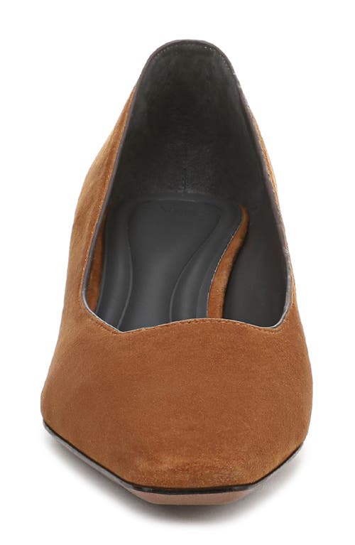 Sarto By Franco Sarto Ryan Square Toe Pump In Brown