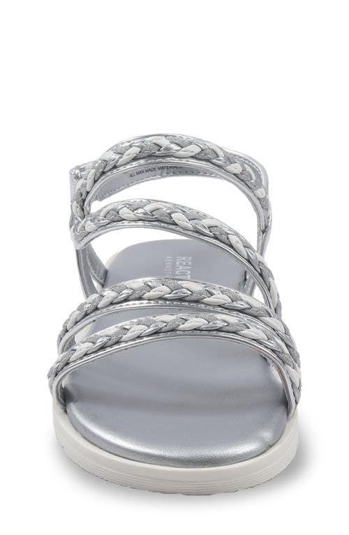 Kenneth Cole Kids' Lotus Rina Sandal In Silver