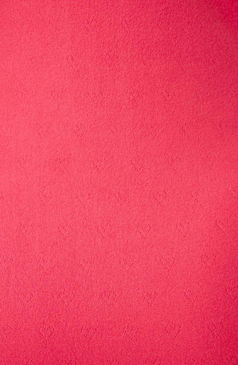 PJ Salvage Tropical Dreams Pointelle Camisole, Alternate, color, Raspberry