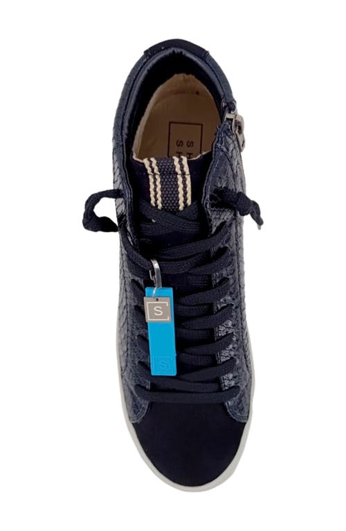 Shushop Reese High Top Sneaker In Black