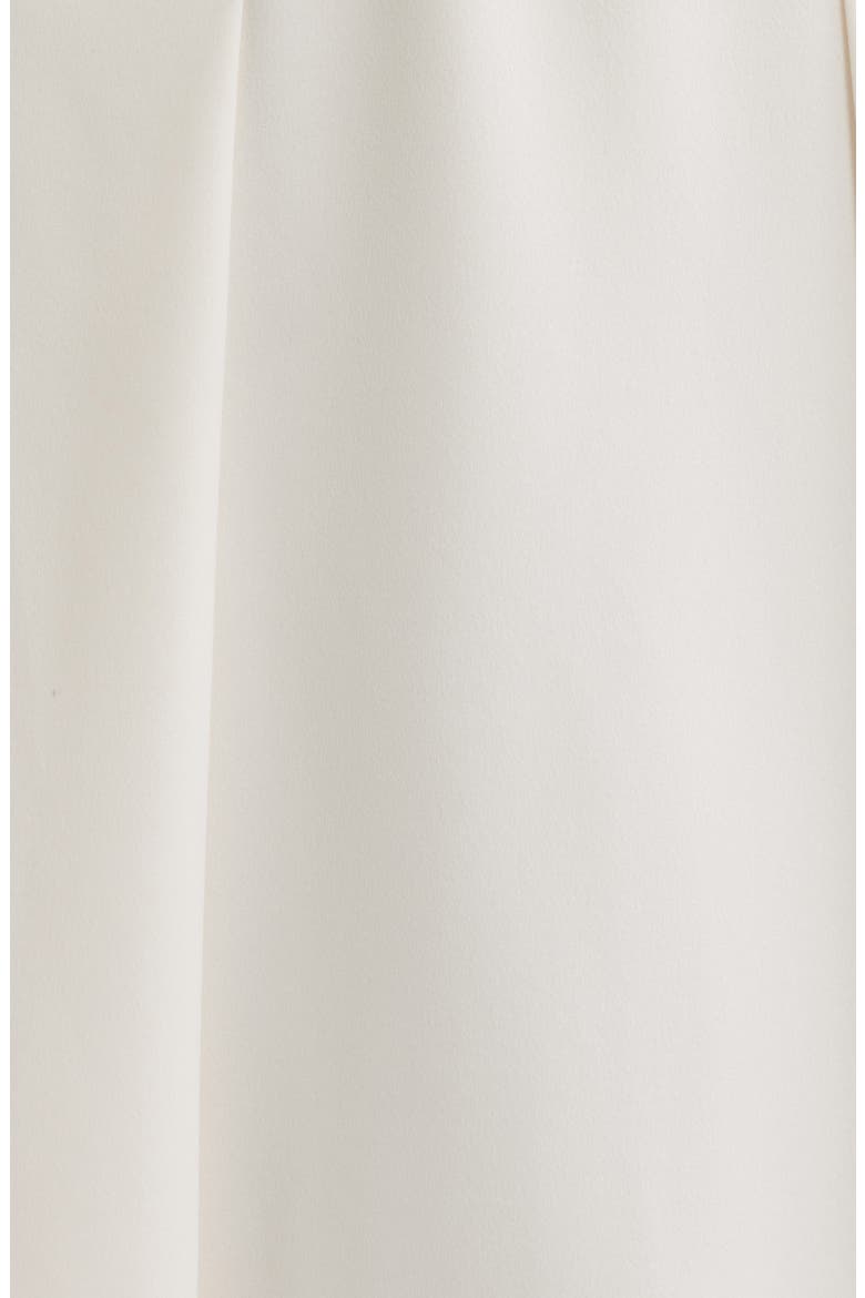 Belted Panel Jewel Neck Dress, Alternate, color, WHITE DOVE