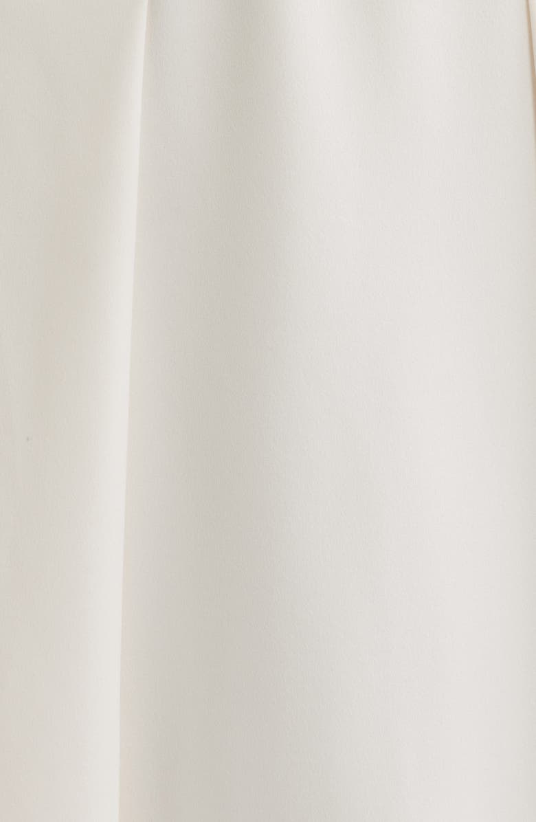 Anne Klein Belted Panel Jewel Neck Dress, Alternate, color, White Dove
