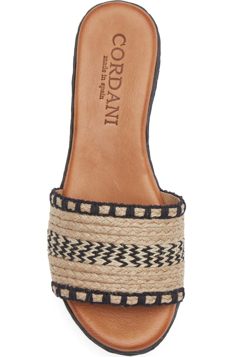 Cordani Brylee Platform Sandal, Alternate, color, Black