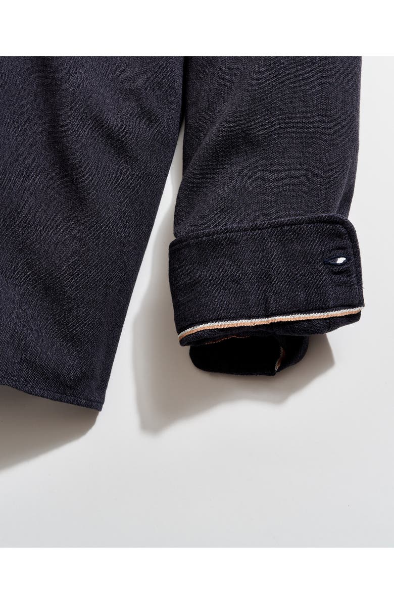 Billy Reid Twisted MSL Button-Up Shirt, Alternate, color, Carbon Blue/ Ombre Blue