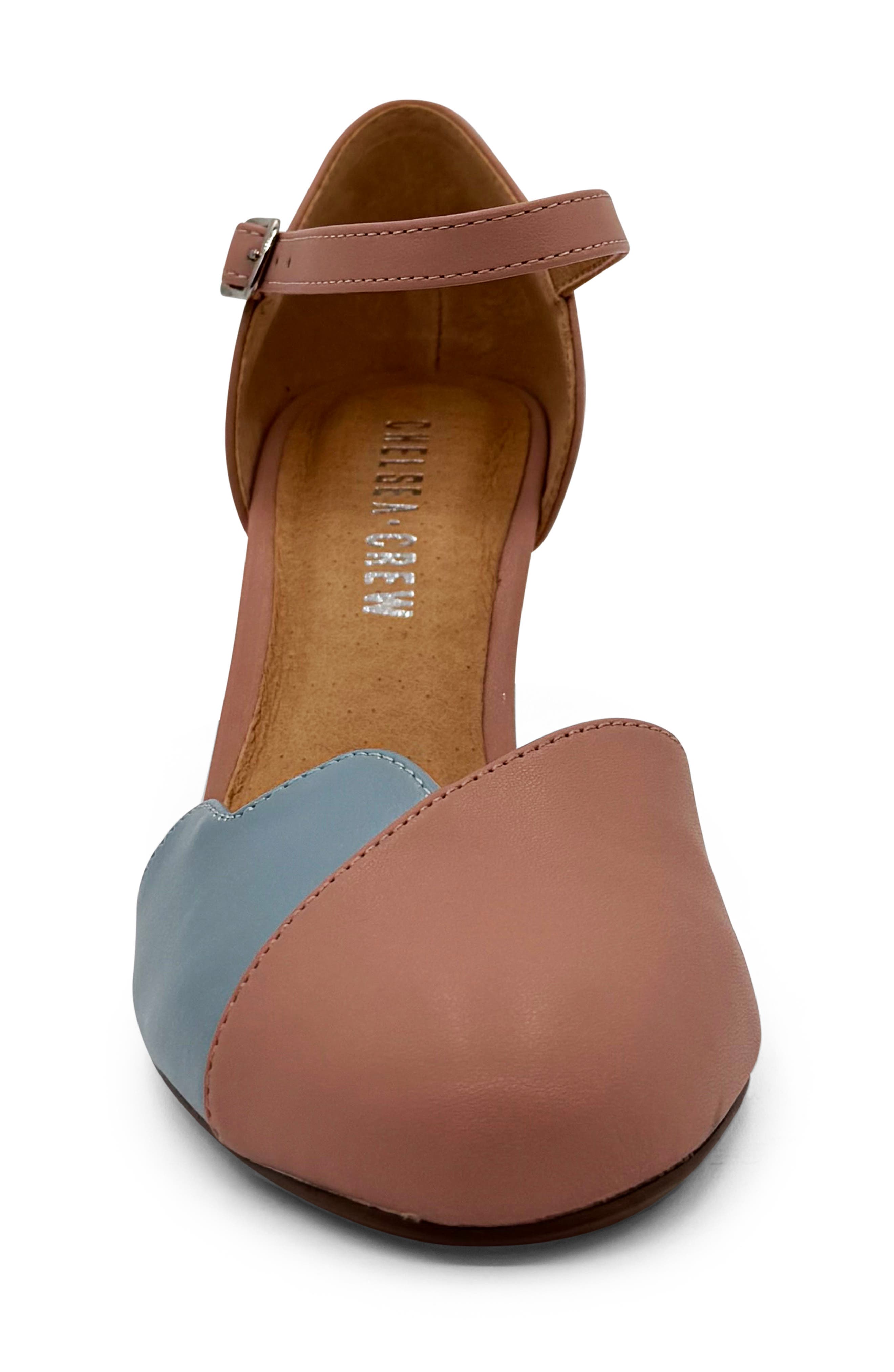 Lover Ankle Strap Pump, Alternate, color, BLUE/ PINK