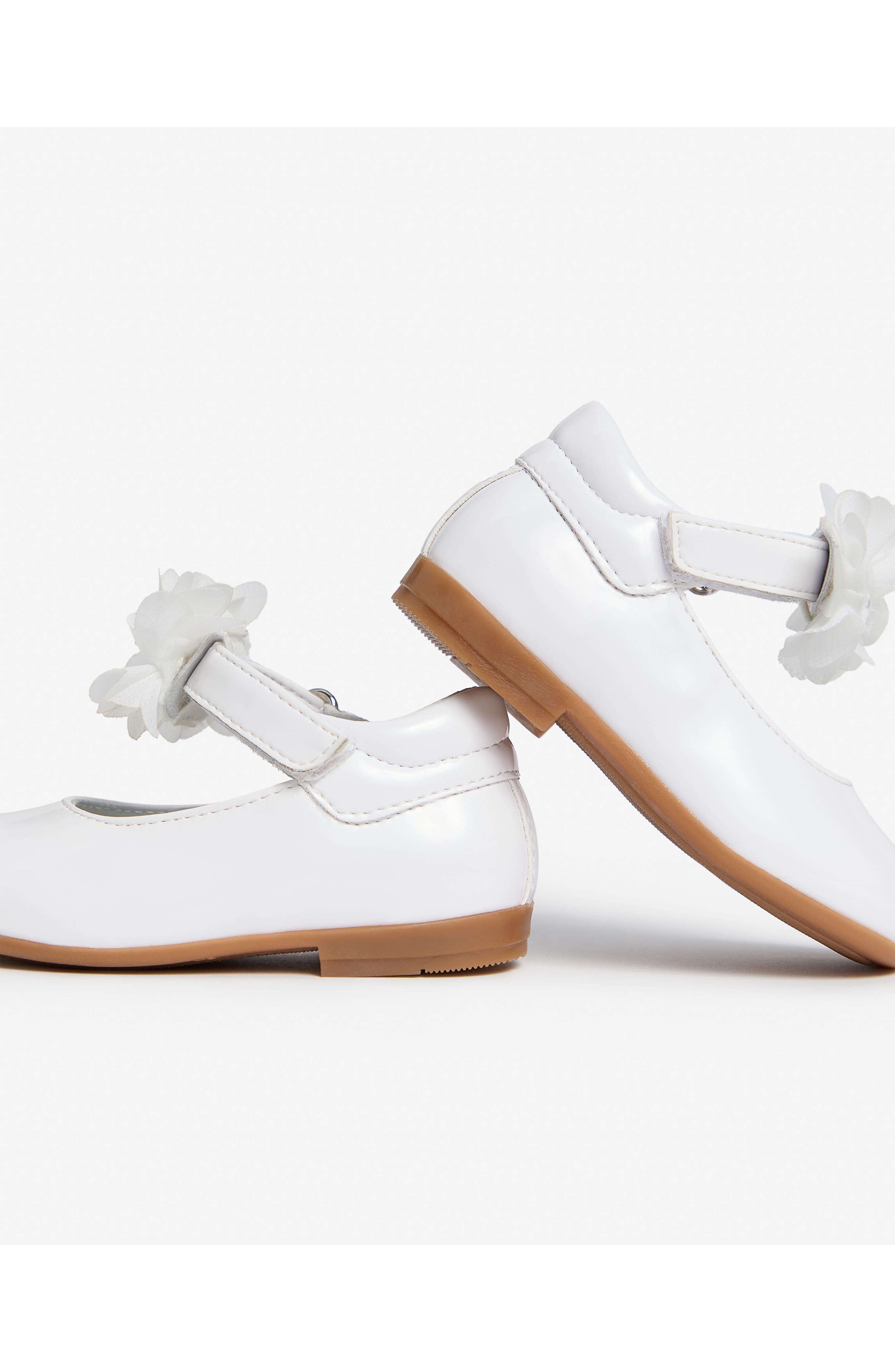 NeroGiardini Kids' Mary Jane Ballet Flat, Alternate, color, White