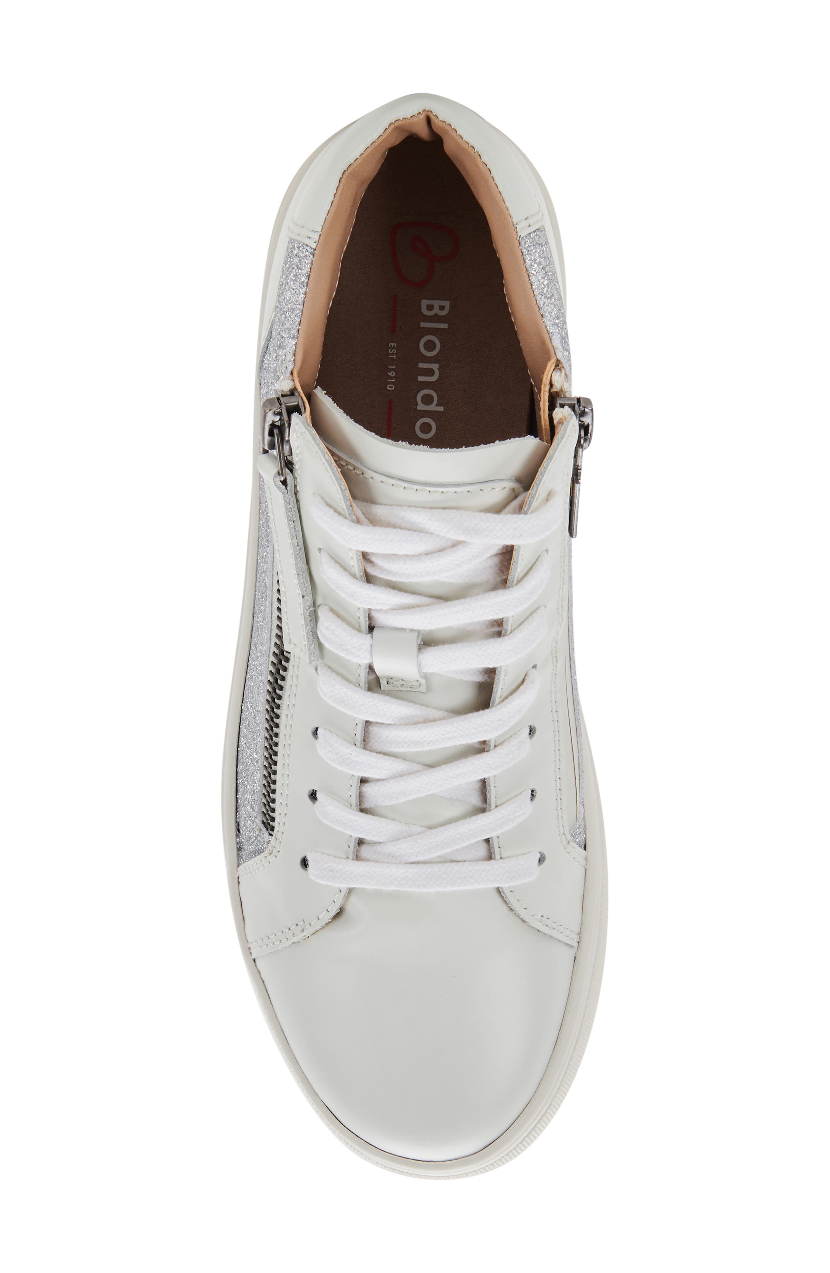 Blondo Genesis Waterproof Snake Embossed Hidden Wedge Sneaker, Alternate, color, 