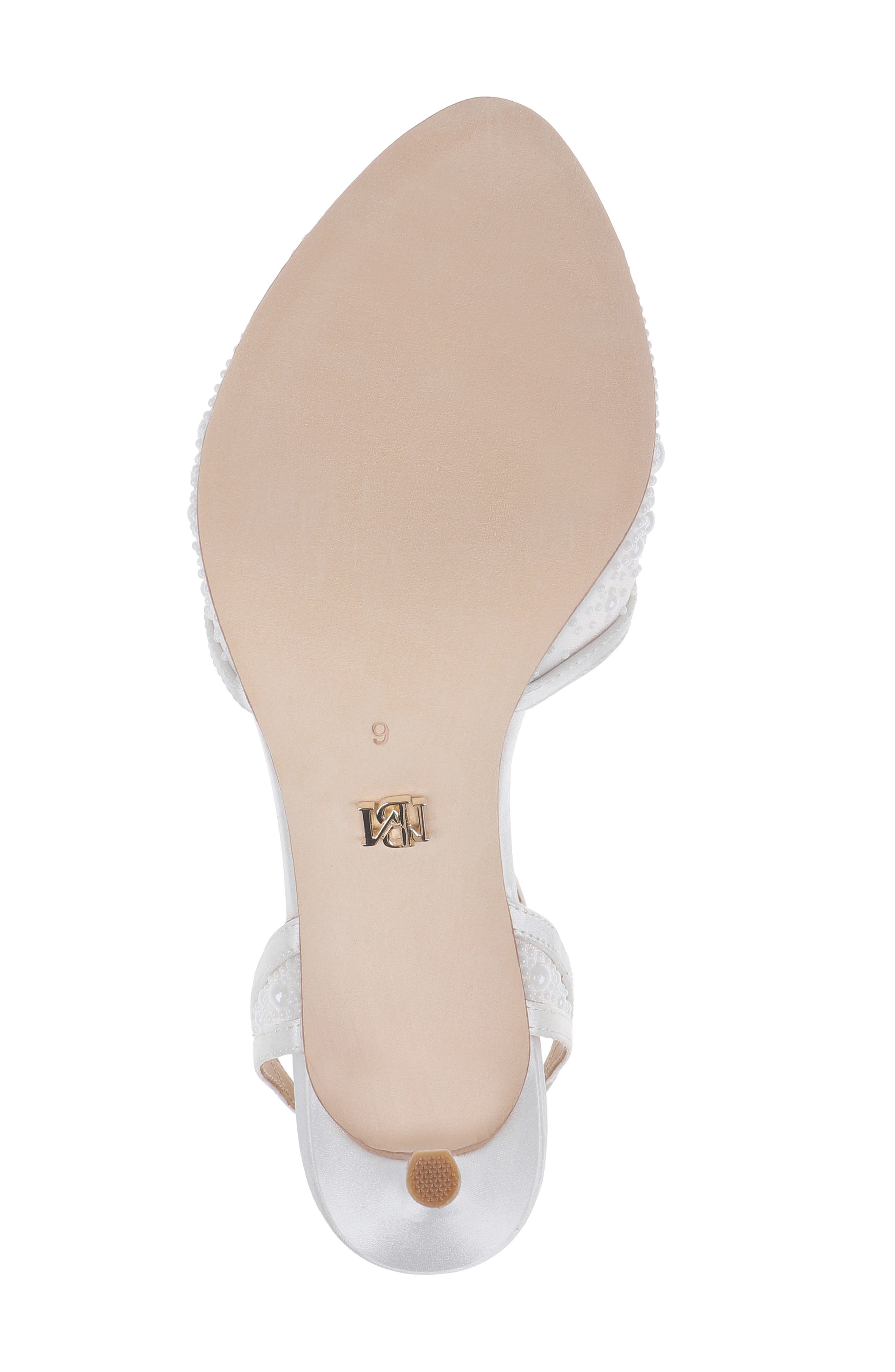 Rhea Ankle Strap Sandal, Alternate, color, WHITESATIN