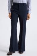 Lauren Ralph Lauren Stretch Crepe Straight Leg Pants