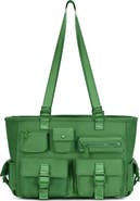 Sasha + Sofi Multi Pocket Tote with Crossbody Strap