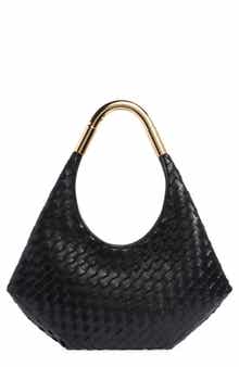 Olivia Woven Hobo Bag