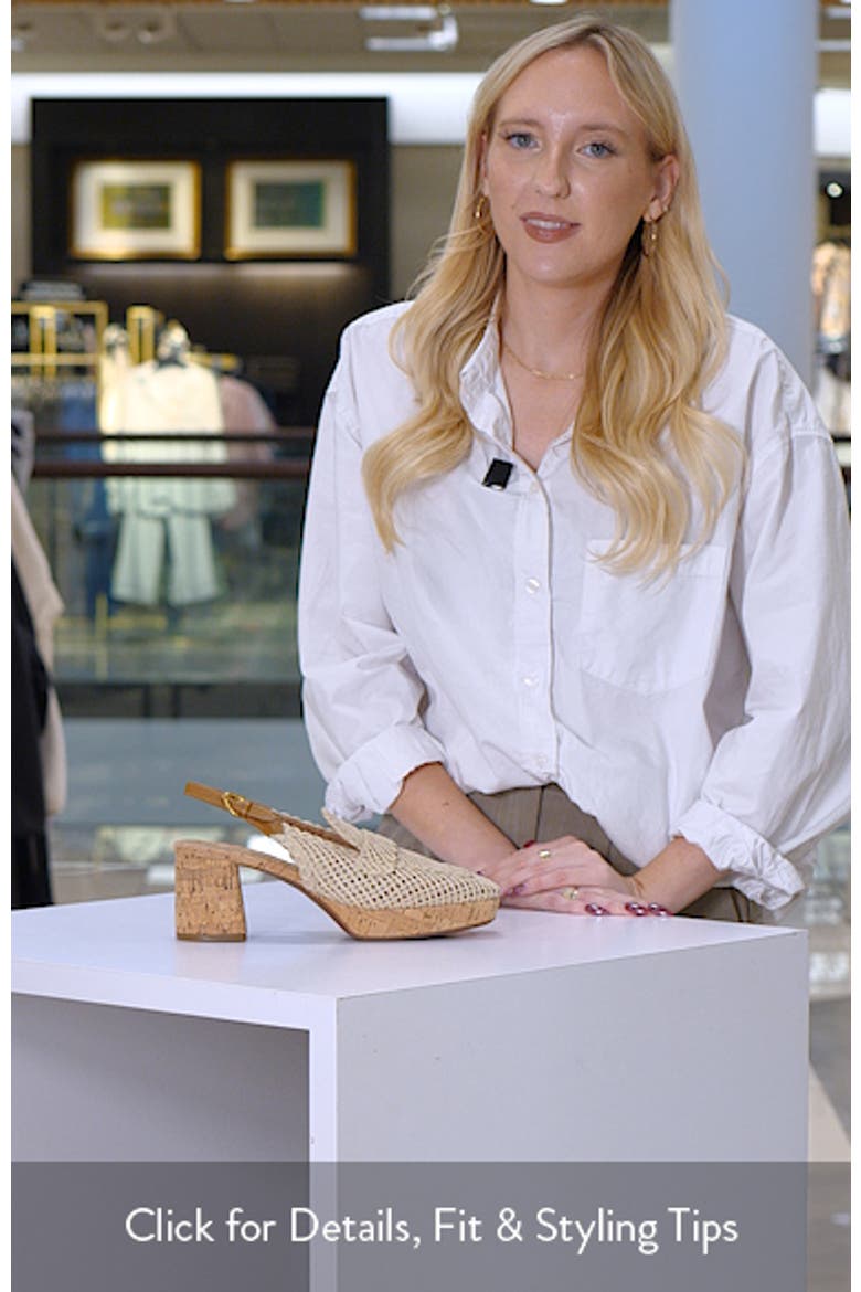 Santina Slingback Pump video