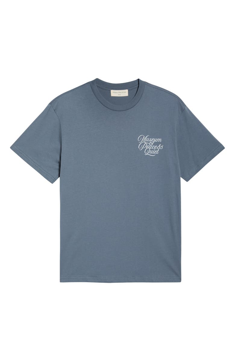 Museum of Peace & Quiet Scribe Graphic T-Shirt, Alternate, color, Slate