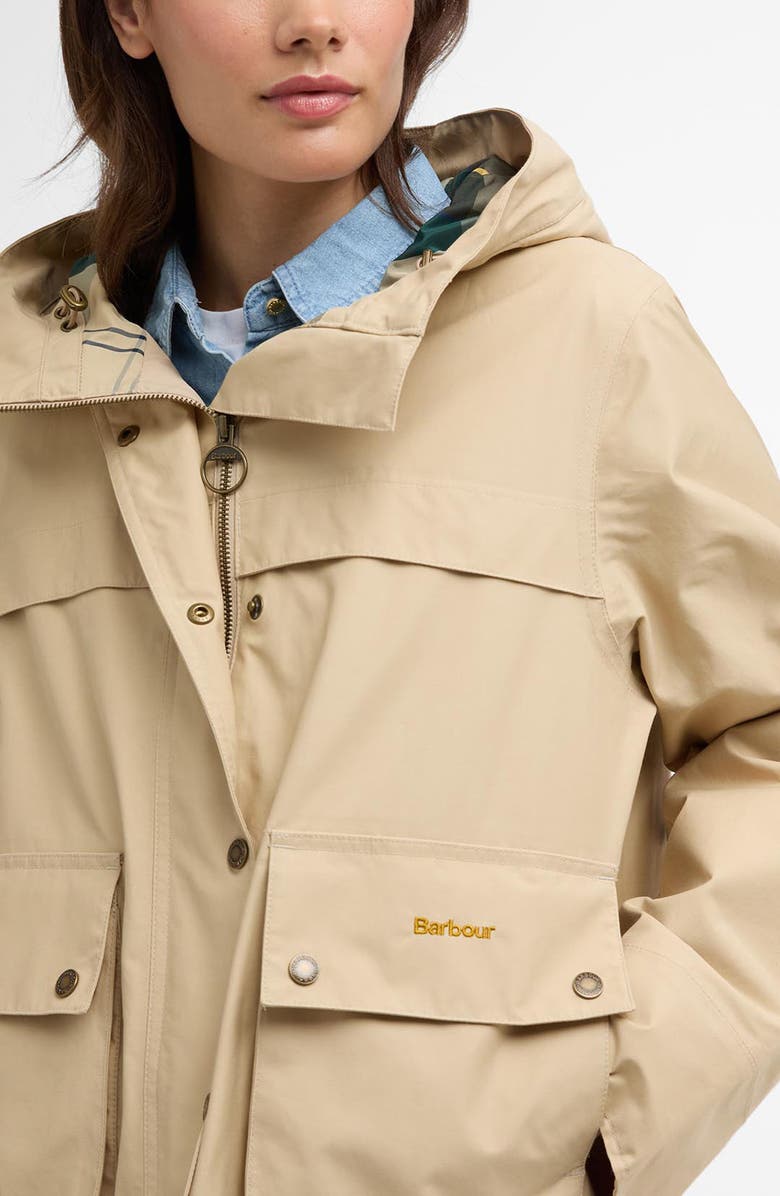 Barbour Baythorpe Waterproof Jacket, Alternate, color, Safari / Ancient