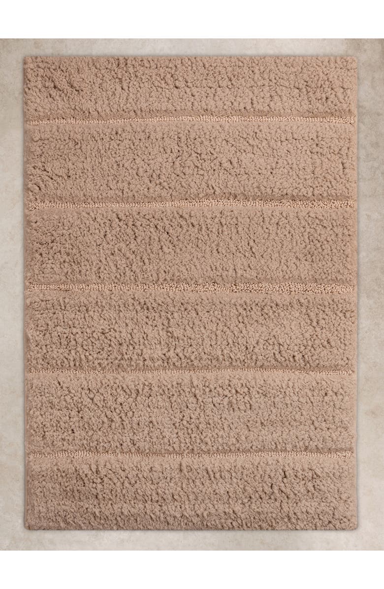 GAURI KOHLI Riga Bath Mat 24"X36", Main, color, Taupe