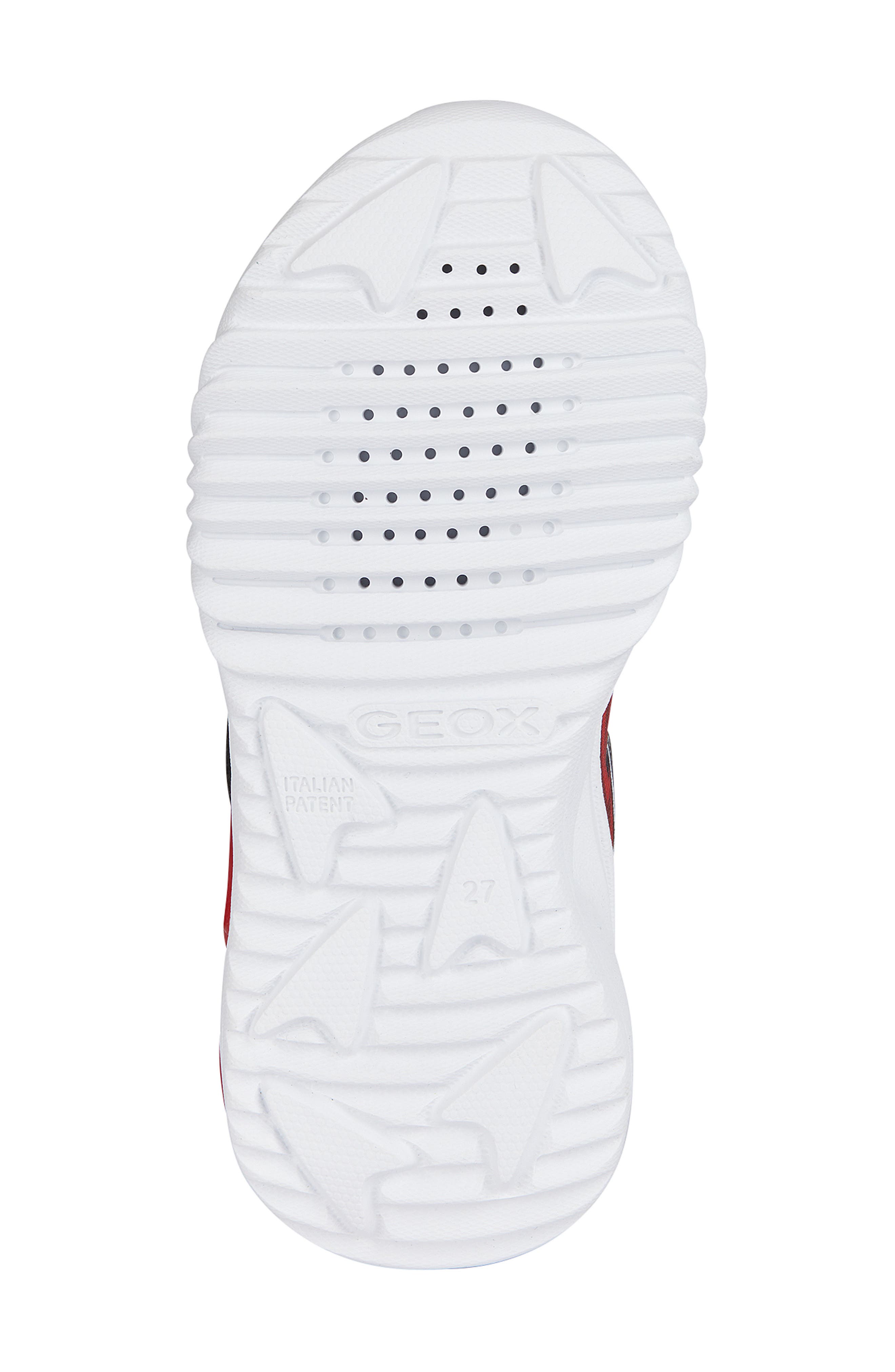 Geox Kids' Assister Light-Up Sneaker, Alternate, color, 