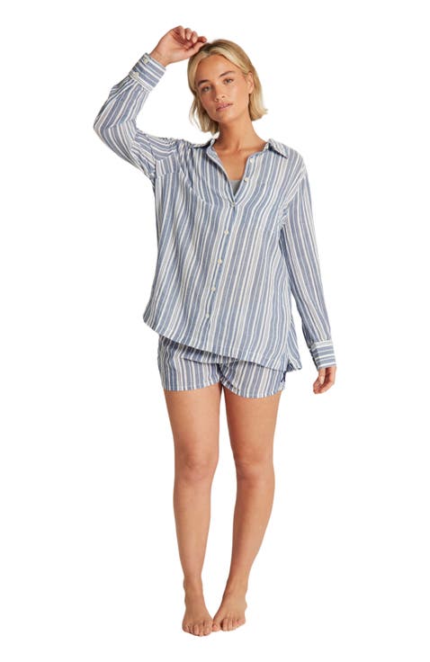 The Relaxed Button Up Midi Shirt