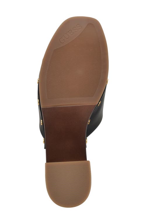 GUESS GUESS QISHA PLATFORM SLIDE SANDAL 