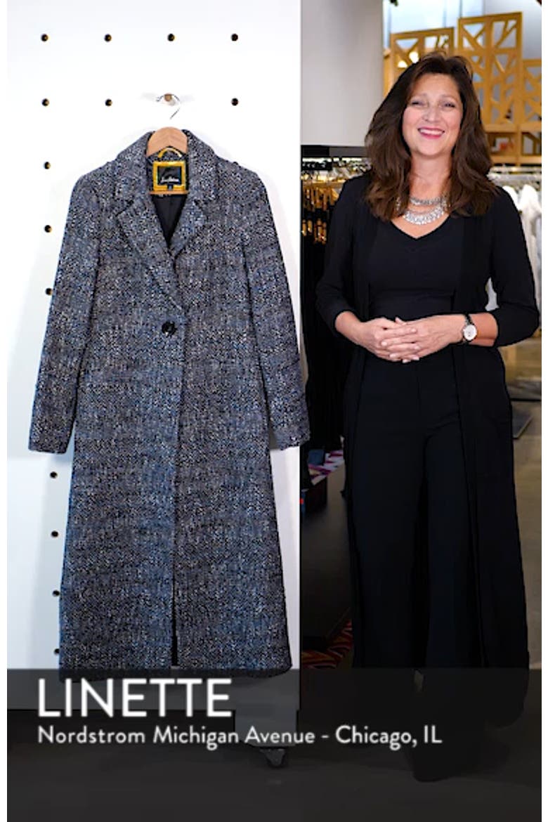 Tweed Reefer Maxi Coat video