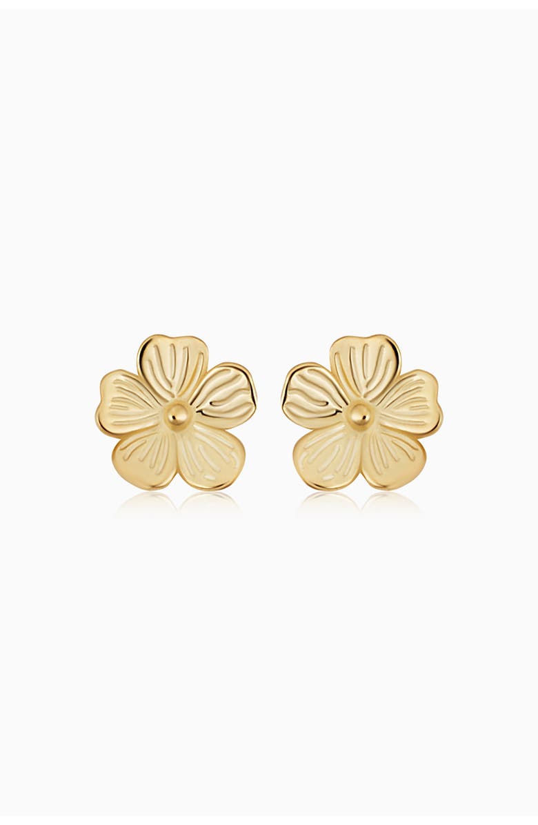 Oradina 14K Yellow Gold Fresh Bouquet Studs, Main, color, Yellow Gold