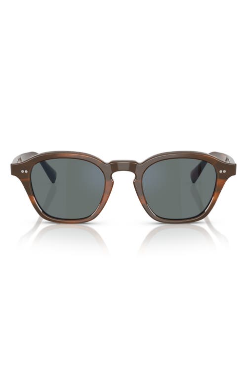 OLIVER PEOPLES OLIVER PEOPLES 48MM SMALL SQUARE SUNGLASSES