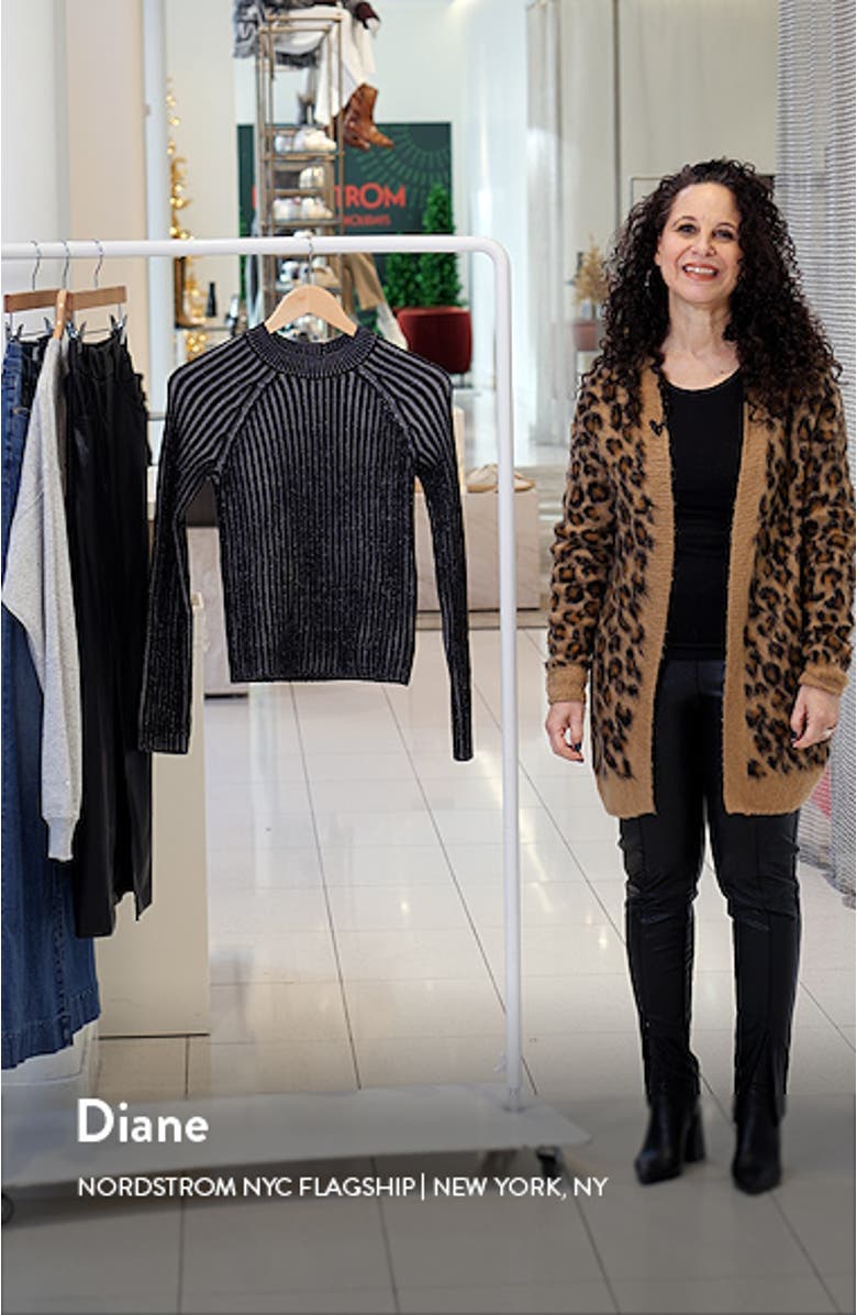 Ami Two-Tone Rib Sweater, sales video thumbnail