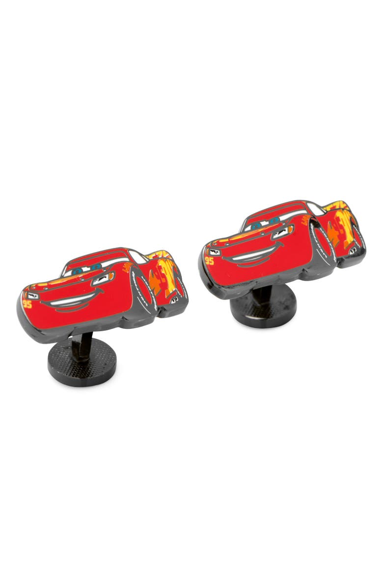 Cufflinks, Inc. Lightning McQueen Cuff Links, Main, color, 
