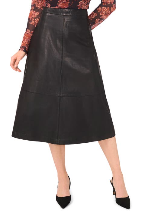 Leather Skirt