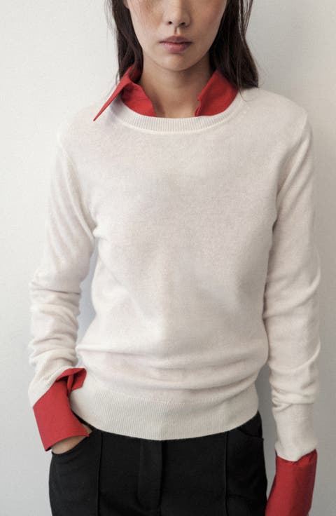 Cashmere Round Neck Sweater