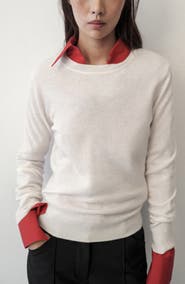 MANGO Cashmere Round Neck Sweater