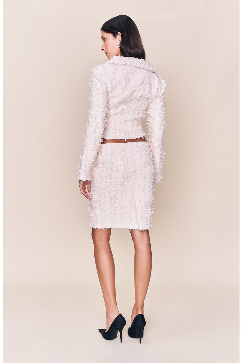 Lillian Pencil Skirt, Alternate, color, Snow White