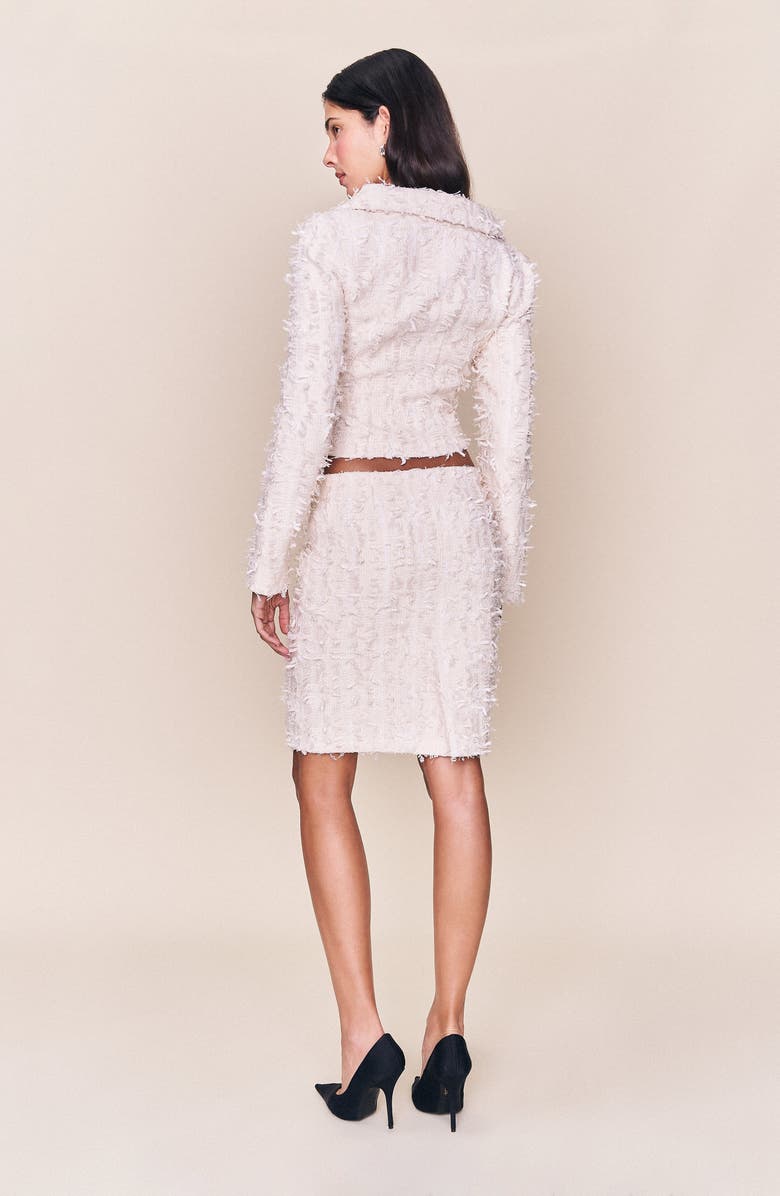 Guizio Lillian Pencil Skirt, Alternate, color, Snow White