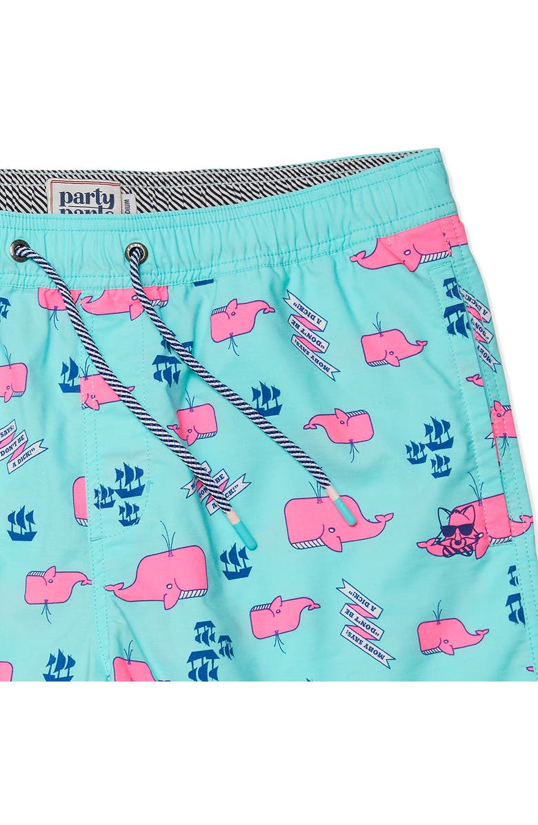 Party Pants Moby Swim Trunks, Alternate, color,