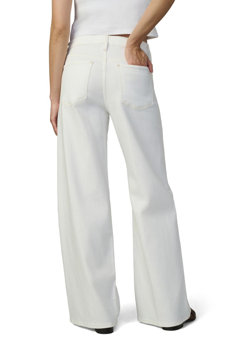 The Lou Lou Low Rise Wide Leg Jeans, Alternate, color, WHITE