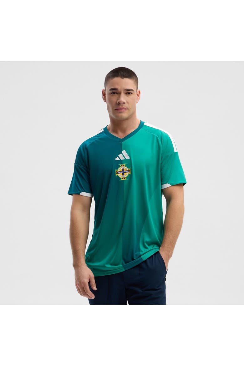 Men's adidas  Green Northern Ireland National Team FIFA x World Cup 2026 Home Replica Jersey, Alternate, color, Green