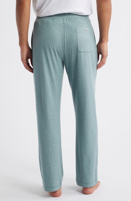 Daniel Buchler Ribbed Rayon Blend Drawstring Pajama Pants