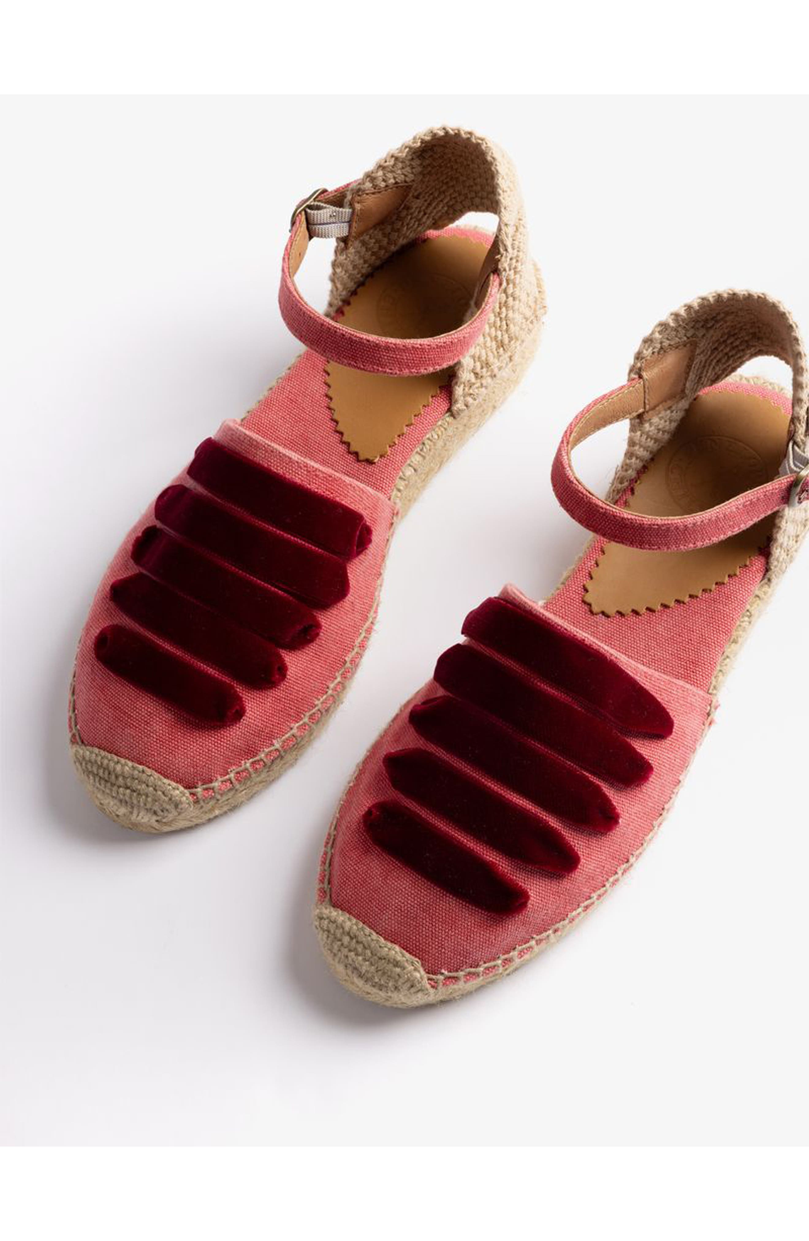 Penelope Chilvers Dali Ankle Strap Espadrille, Alternate, color, 