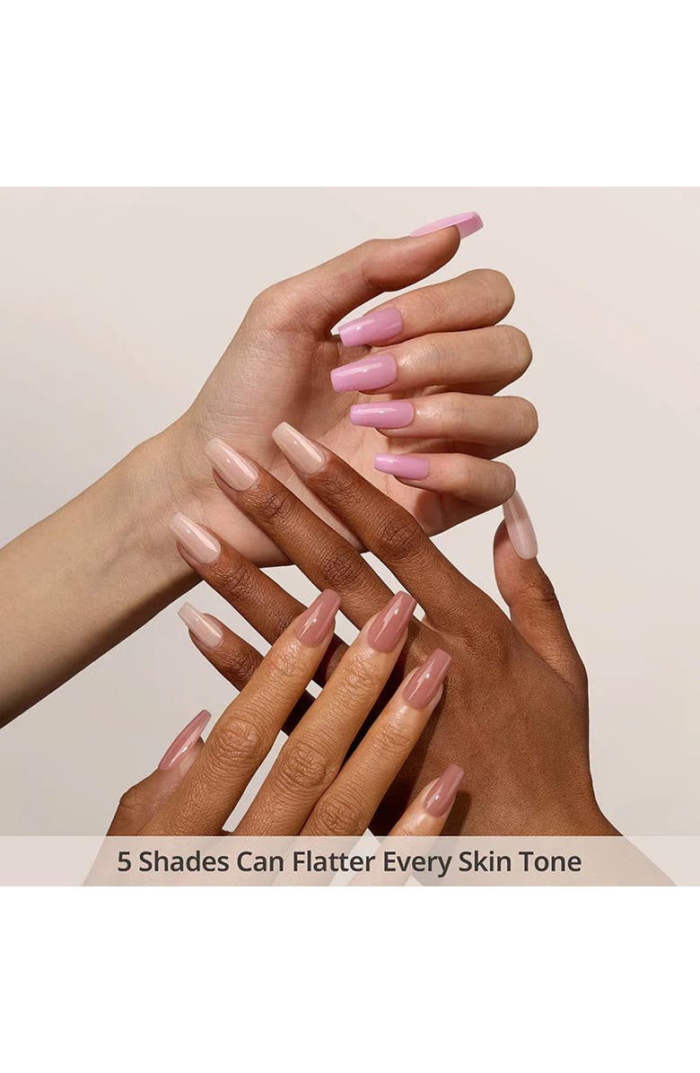 Btartboxnails Soft Gel Nail Tips XCOATTIPS<sup>®</sup> Bare Collection, Alternate, color, Short Coffin