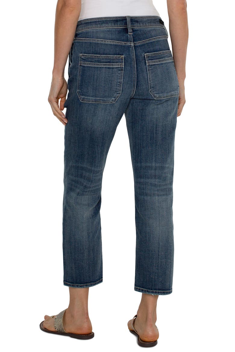 Easy Utility Crop Straight Leg Jeans, Alternate, color, MACBRIDE