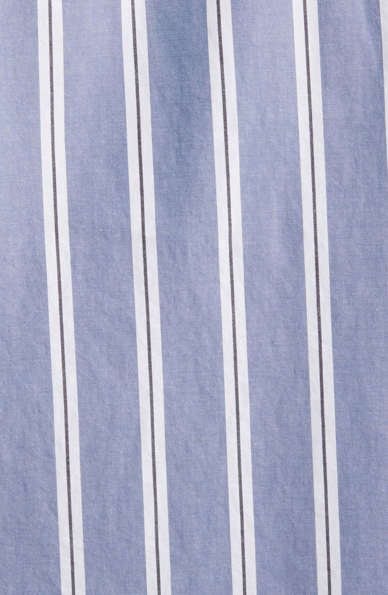 BOSS Liam Kent Regular Fit Check Stretch Cotton Button-Up Shirt, Alternate, color, Open Blue