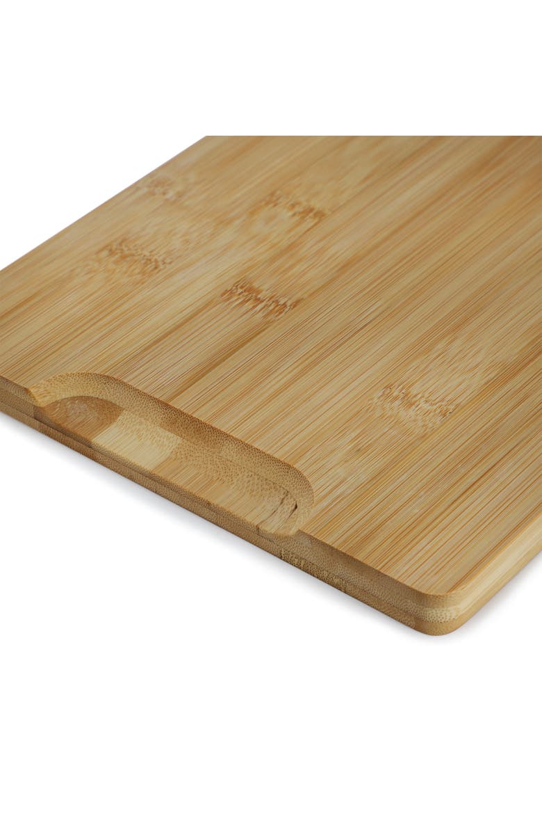3 Piece 9 Inch, 12 Inch, and 15 Inch Wood Cutting Board, Alternate, color, Bamboo