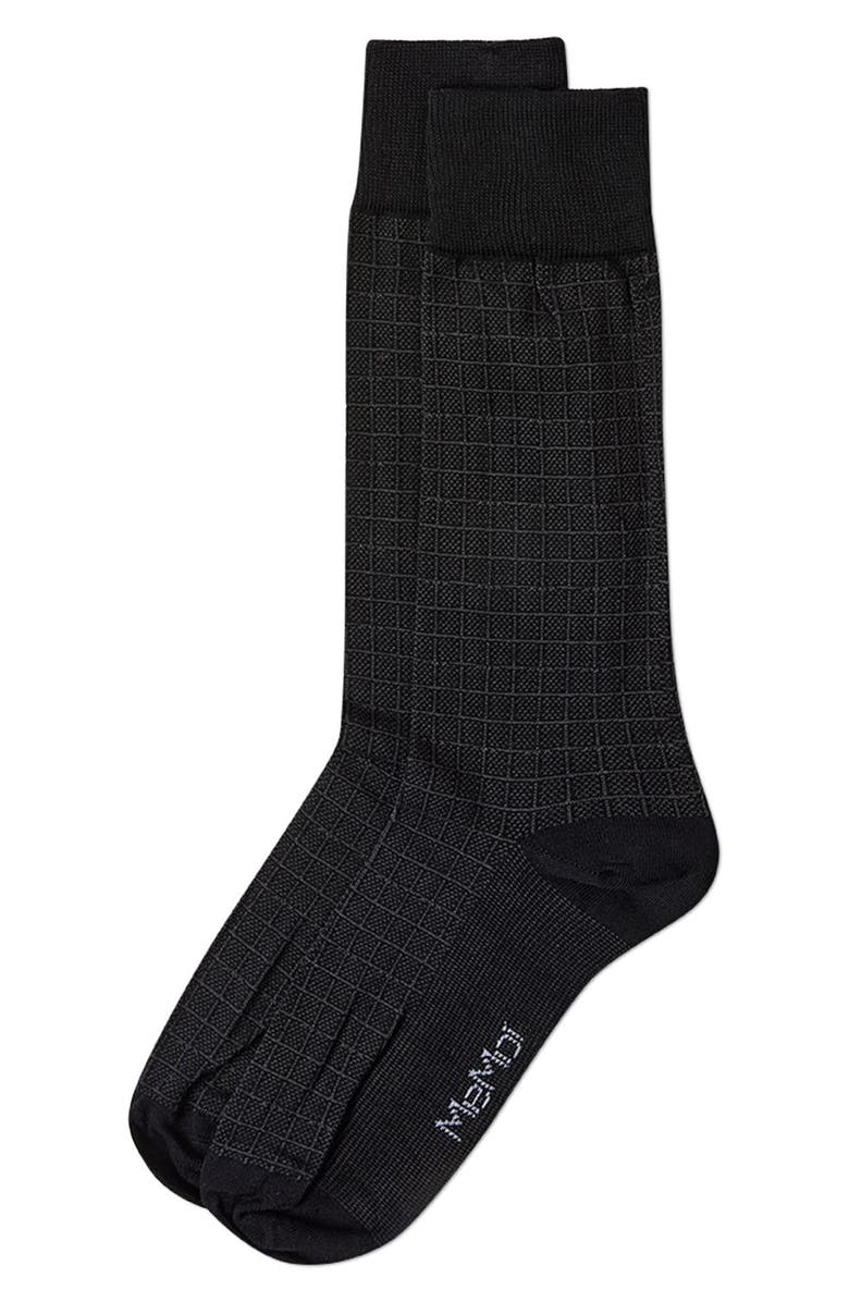MeMoi Assorted 3-Pack Dress Socks, Main, color, Black-Black-Black