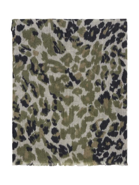 Leopard Print Scarf